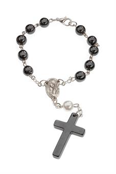 10 rosary, black 